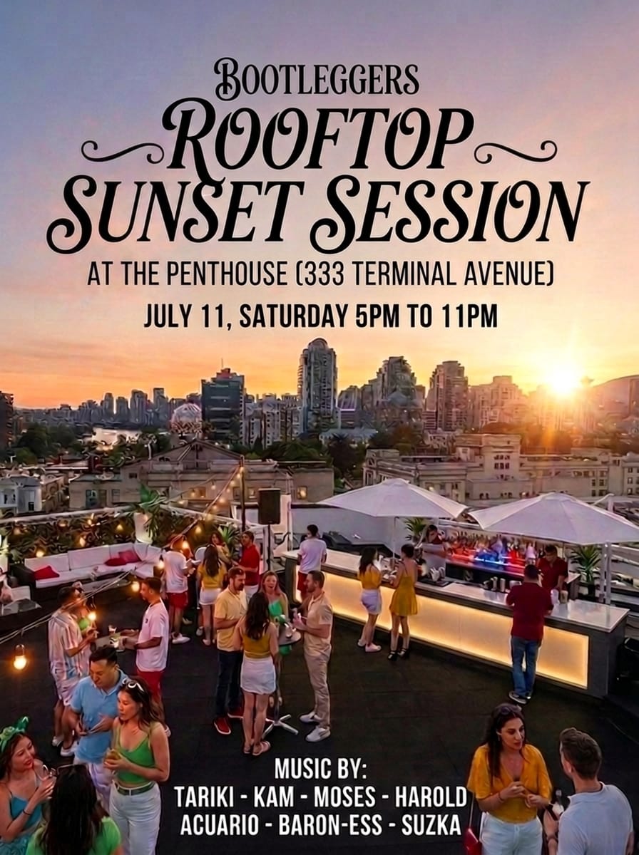Bootleggers Rooftop Sunset Session